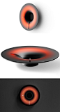 This contains an image of Tim Chen - Black hole clock  Design Inspirat