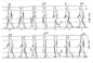 走路分解动作_百度图片搜索