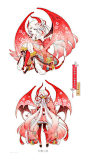 #百绘罗衣# 吸血姬·血樱梦华——灵感来源于京都古老的手工艺品，逐渐被时代忘却的孤独手艺人，倾注时间与爱传承下来的作品，融成新衣，给常常一个人战斗到最后的 孤单小公主。@网易阴阳师手游 ​​​​