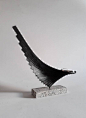 Flight '' VI, a Metal Sculpture on Iron, by Kiril Georgiev from Bulgaria, For sale #metal #stone #iron #flight #modern #abstractart #nature #sculpture #metal #modernsculpture