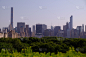 纽约,城市天际线,57街,派克大街,图像,中央公园,无人,2015年,户外,居住区
