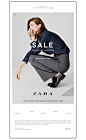Zara Sale Online and in store Email