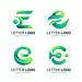 字母E，logo标志矢量图素材