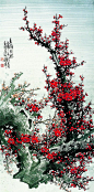 红梅主题的中国传统绘画