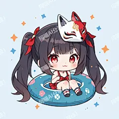 超可爱的崩坏星穹铁道泳装QQ人（一） - 小红书