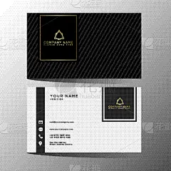 华贵,高雅,名片,黑金风格,商务,请柬,计划书,模板,蜘蛛网,标签