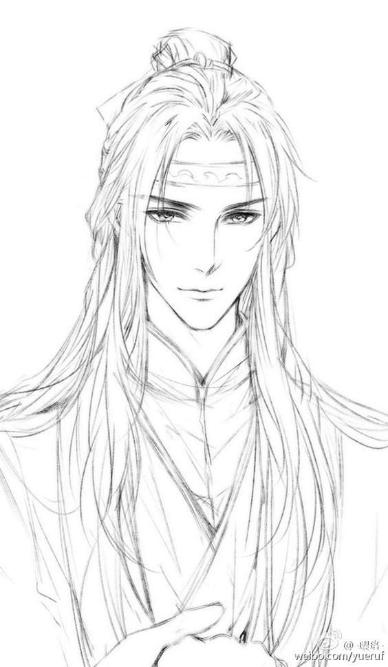❀线稿画廊❀动漫 壁纸 情头 基头 男头...
