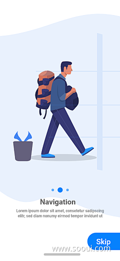 大虾Hailey采集到APP-引导页