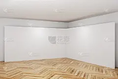 带有海报的现代画廊内部_5710565013