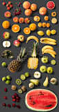 &写实美食厨房食材水果蔬菜青椒柠檬图案PSD分层海报平面设计素材-淘宝网
