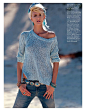Anja Rubik for Vogue Paris April 2012