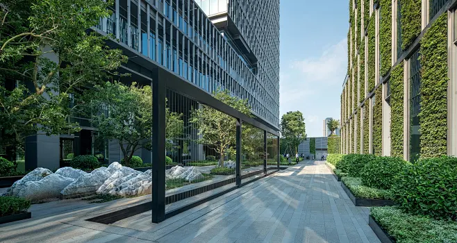 招商·深圳蛇口太子湾商务广场（施工图设计）-花瓣网