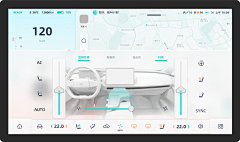 蜡笔老黄采集到HMI_空调/;座椅加热