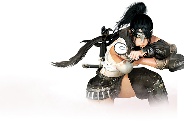 黑色沙漠女忍者