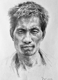 小旋风李鬼采集到H-绘画（素描）