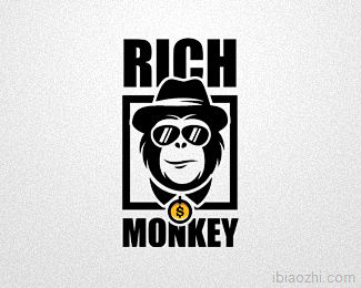 富裕的猴子LOGO