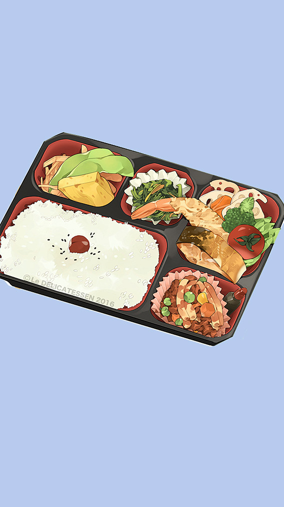 美食插画之日本美食