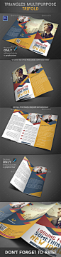 Triangles Multipurpose Trifold - Informational Brochures
