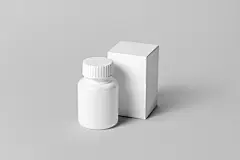 药瓶西药罐样机