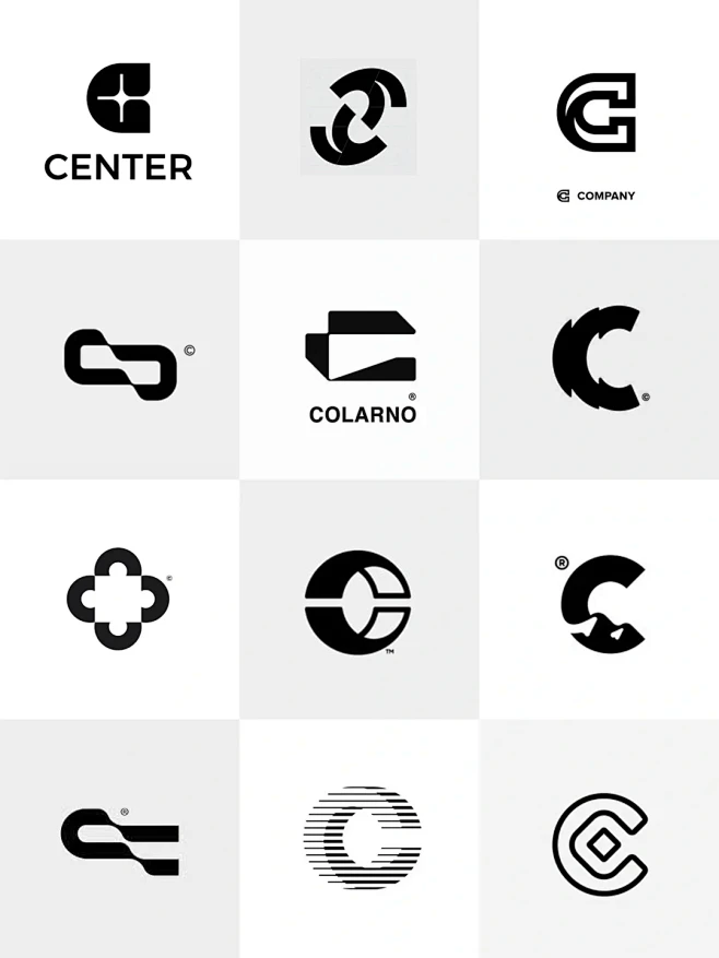logo设计分享| 第三期字母C - 小红书