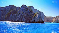 纳瓦吉奥海滩(海难)扎金索斯岛，希腊