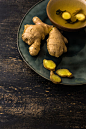 Tea with ginger