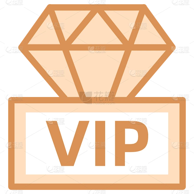 ICON-矢量VIP会员电商图标7素材-花瓣网