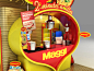 Meggi shop Outdoor posm pos pop Display