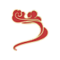 C4D中国风国潮立体祥云免抠素材