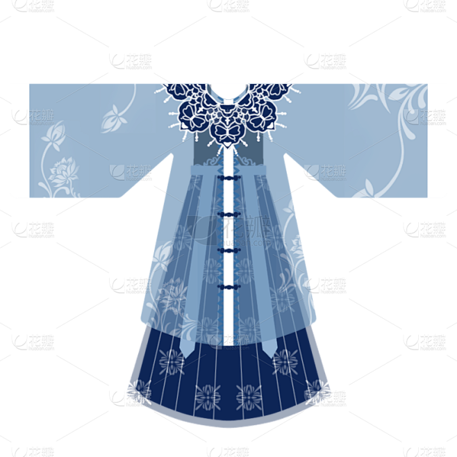 中国风-国潮汉服服饰单品贴纸10