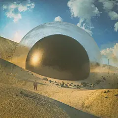 #美图摄影# 科幻未来超现实科幻场景插画设计！