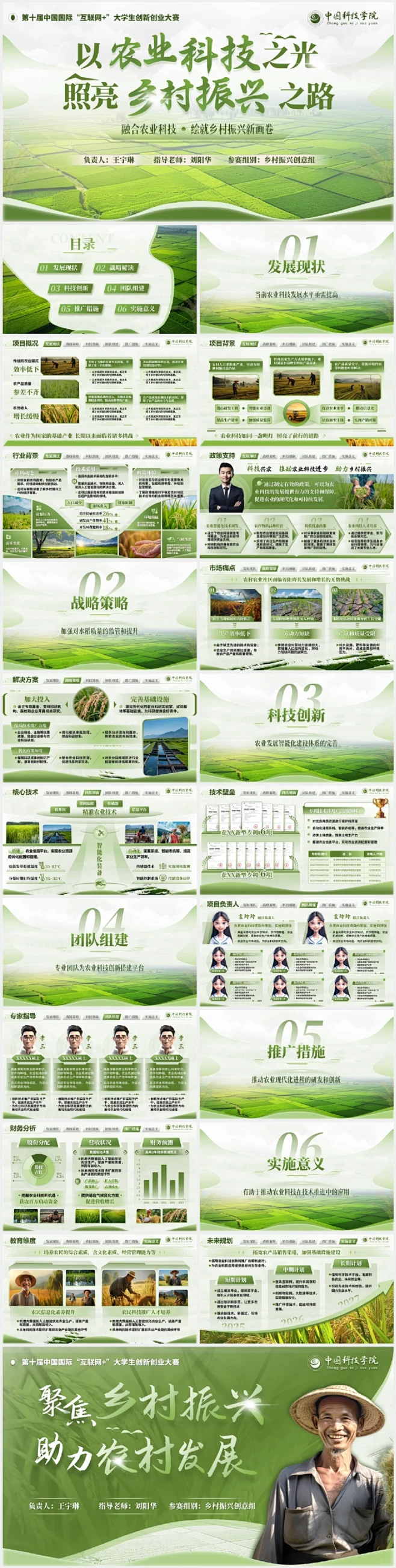 互联网+创赛PPT…乡村振兴农业风案例分享~~ - 小红书