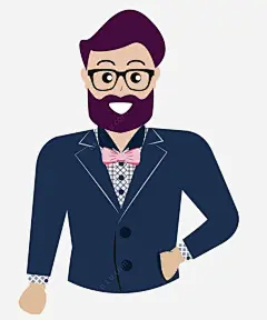 扁平化卡通商务办公人物高清素材 面人 设计图片 免费下载 页面网页 平面电商 创意素材 png素材
