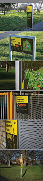 Daisy by fwdesign.  A modular wayfinding sign system for parks.  http://www.fwd-product.com/: