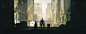 Juhani JokinenPRO<br/>Associate Lead Concept Artist at Ubisoft<br/>Following<br/>Liked<br/>Add to collection<br/>In collections: 蝙蝠侠风格<br/>Friends of ArtStation<br/>Love Death & Robots - THREE ROBOTS<br/&am