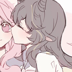 幼稚园扛把子【钰】采集到闺密，百合头像
