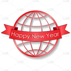 新年前夕,环球影院,背景聚焦,矢量,事件,文字,概念,问候,庆祝,装饰