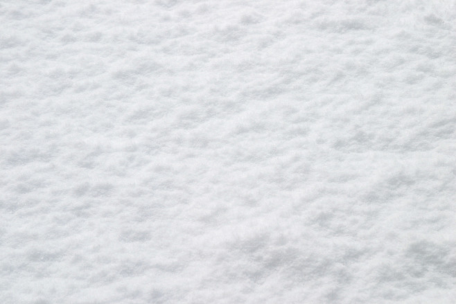 俯视 雪地