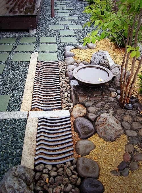 日本缩微式园林  枯山水        ...
