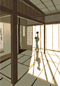 Japanese Illustration: Washitsu. Tadahiro Uesugi. 2003