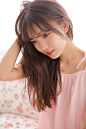 粉红吊带美女唯美清新 甜嫩少女感 ​ - 绝美网
