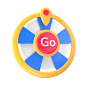 Lucky Wheel 3D Icon