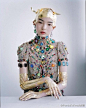 #异族之美# | Magical Thinking (Asia Chow, Liu Wen & Xiao Wen Ju)Photographed by Tim Walker, W magazine, March 2012