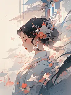 AI插画 | 水墨 | 中国风 | 壁纸屏保