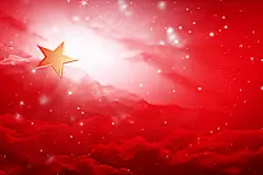 五角星3D党建元素