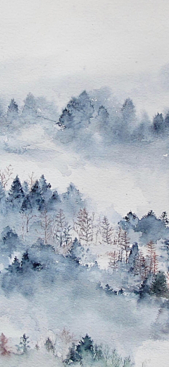 彼岸蒹葭123采集到山水画