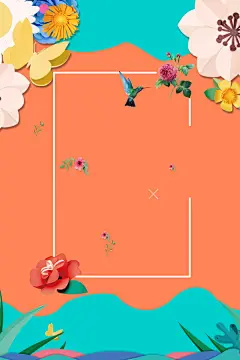 小清新淡雅水彩水墨风简约海报模版古风场景背景PSD分层设计素材