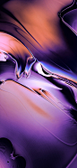抽象 流动 紫色 渐变 炫丽 苹果手机高清壁纸 1125x2436_爱思助手