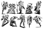 美国画师SIMON DUBUC角色设计