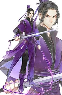 二次元古风少年，魔道祖师壁纸，男男，耽美，甜腐系列图片